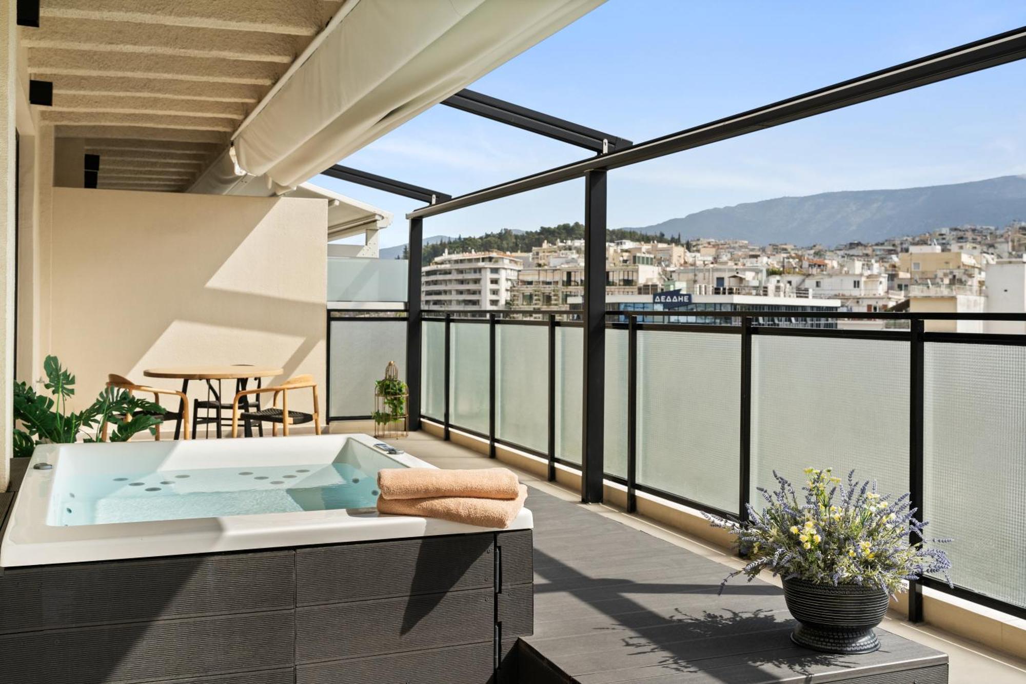 אתונה Acron 12 Penthouse Acropolis Suites מראה חיצוני תמונה